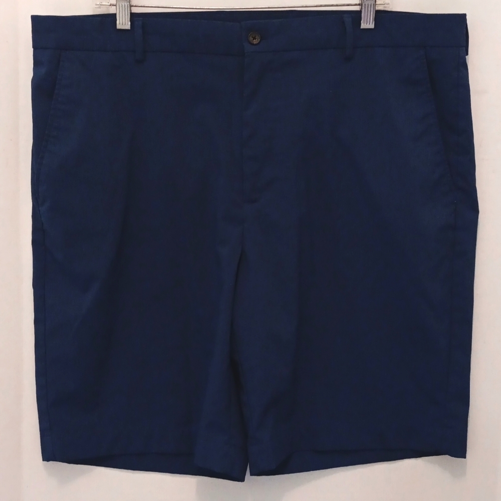 Greg Norman Collection Navy Flat Front Shorts